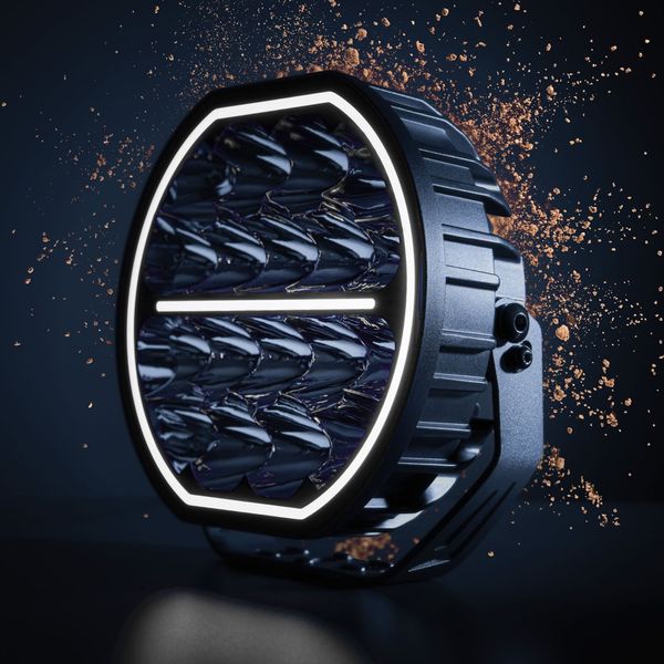 Auxiliary light Strands Big Energy 9" EB - Round / 22 cm / 126W