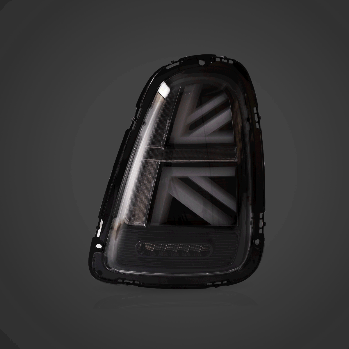 مجموعة مصابيح خلفية LED مع إشارة انعطاف متسلسلة باللون الكهرماني لسيارات ميني R Series الجيل الثاني (R56 R57 R58 R59) موديلات 2007-2015